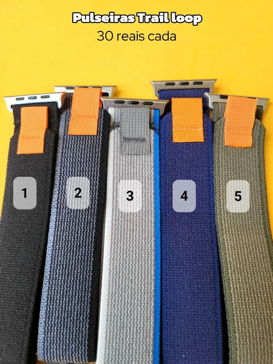 Pulseiras para Apple Watch 42mm 44 44 e 49 Ultra - Foto 2