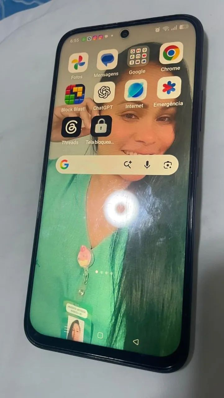 OPPO A6t 128GB 5 meses de uso R$ 850 - Foto 3