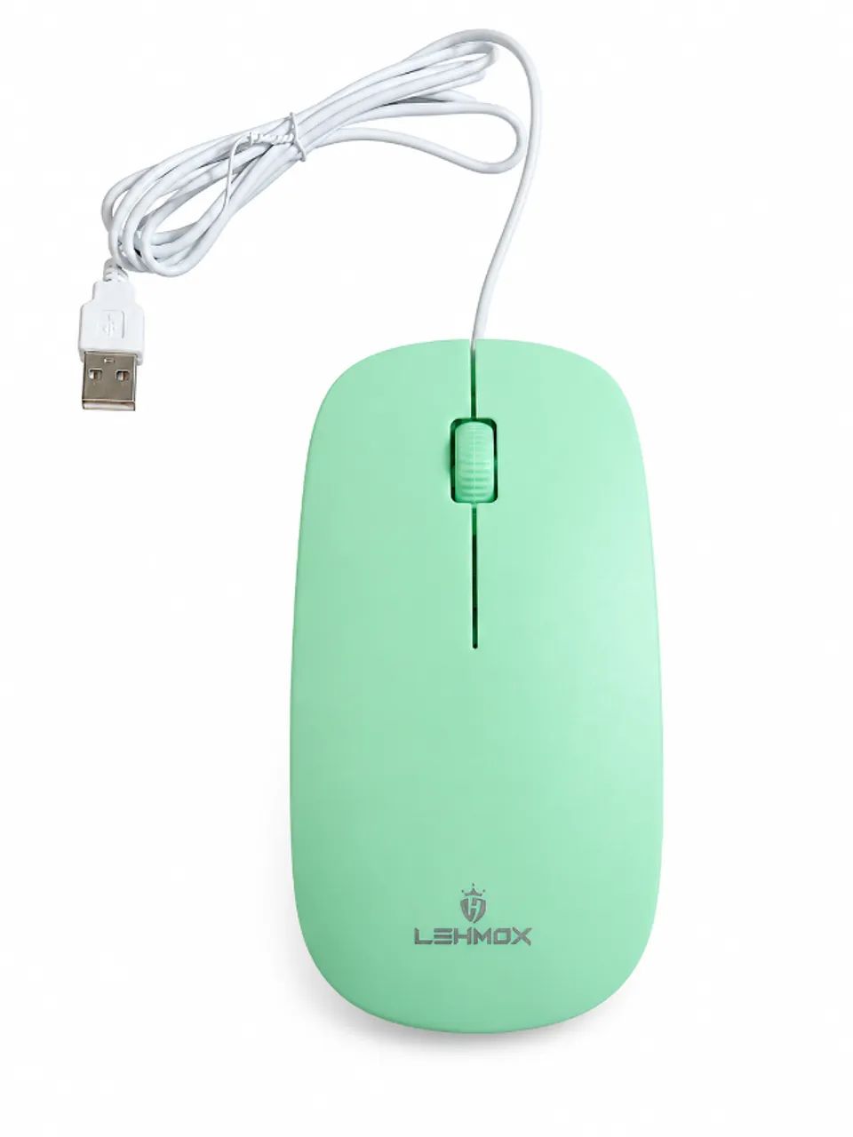 Mouse USB Com Fio LEHMOX LEY-1564 Silencioso Ergonômico Plug Play - Foto 3