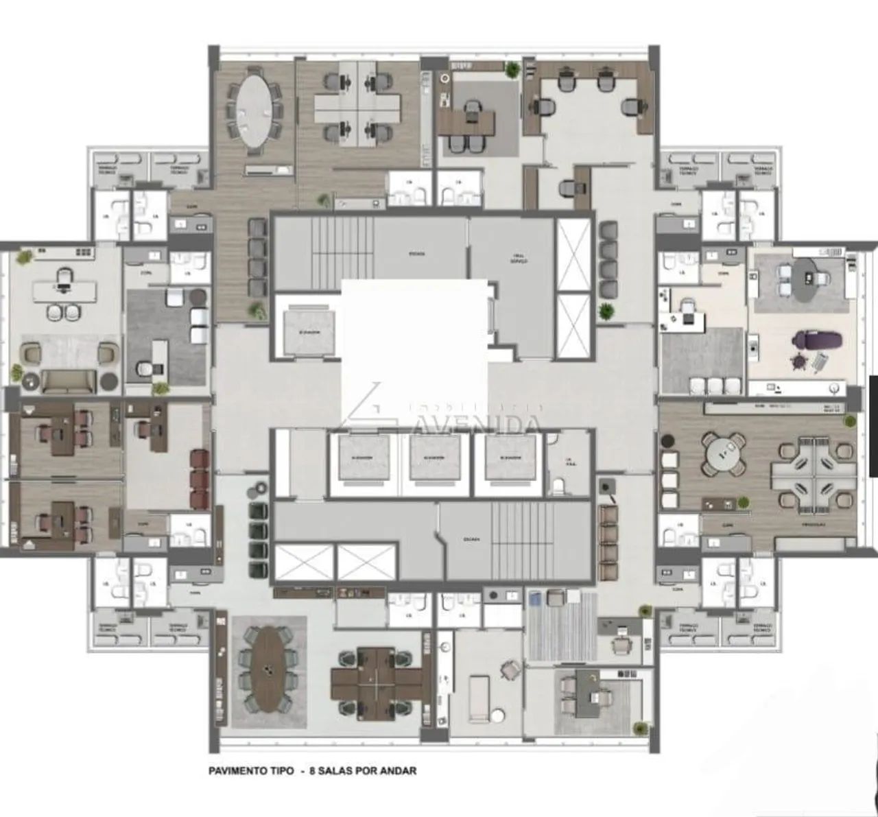 Sala Comercial para Locação e Venda | Edifício Quartier 550 | Londrina/PR - Foto 4