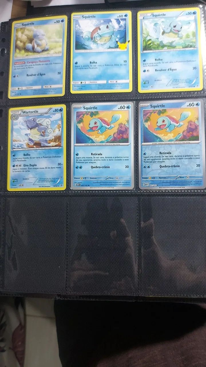 Cartas Pokémon Evoluções Squirtle  - Foto 2