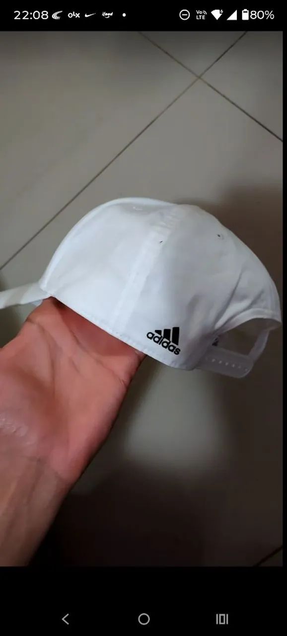 Boné Adidas daily branco - Foto 2