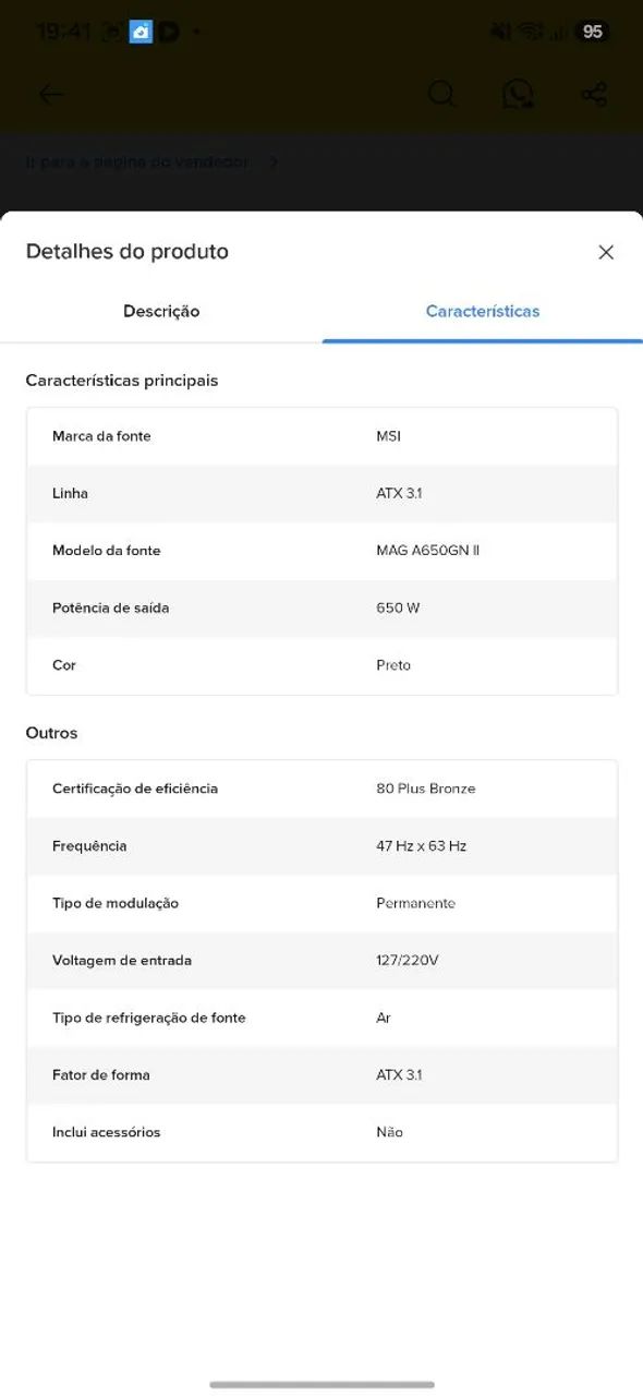 Fonte para PC Gamer - Foto 5