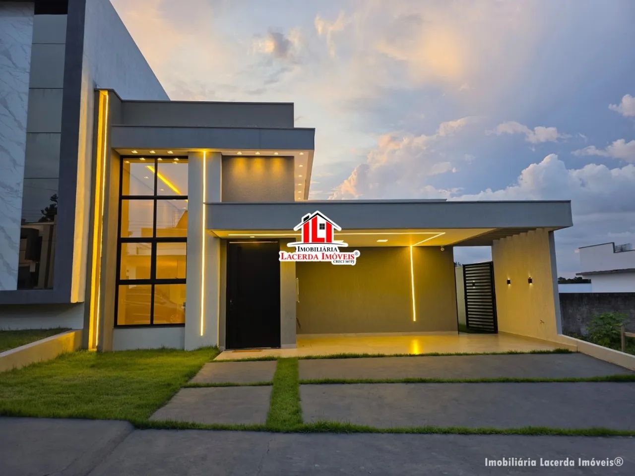 CASA PASSAREDO, CASA TÉRREA 3 SUÍTES, LAZER COM PISCINA, AMBIENTES INTEGRADOS, USE FGTS