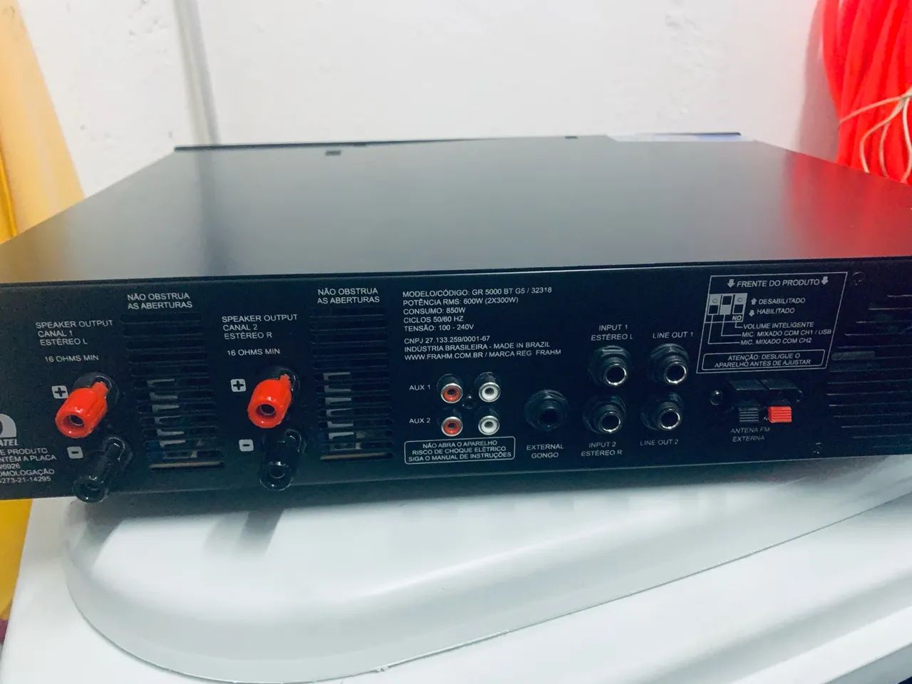 Amplificador de som  - Foto 4