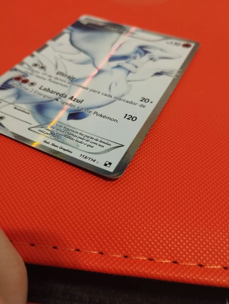 Reshiram 113/114 - Full Art HOLO - Foto 5