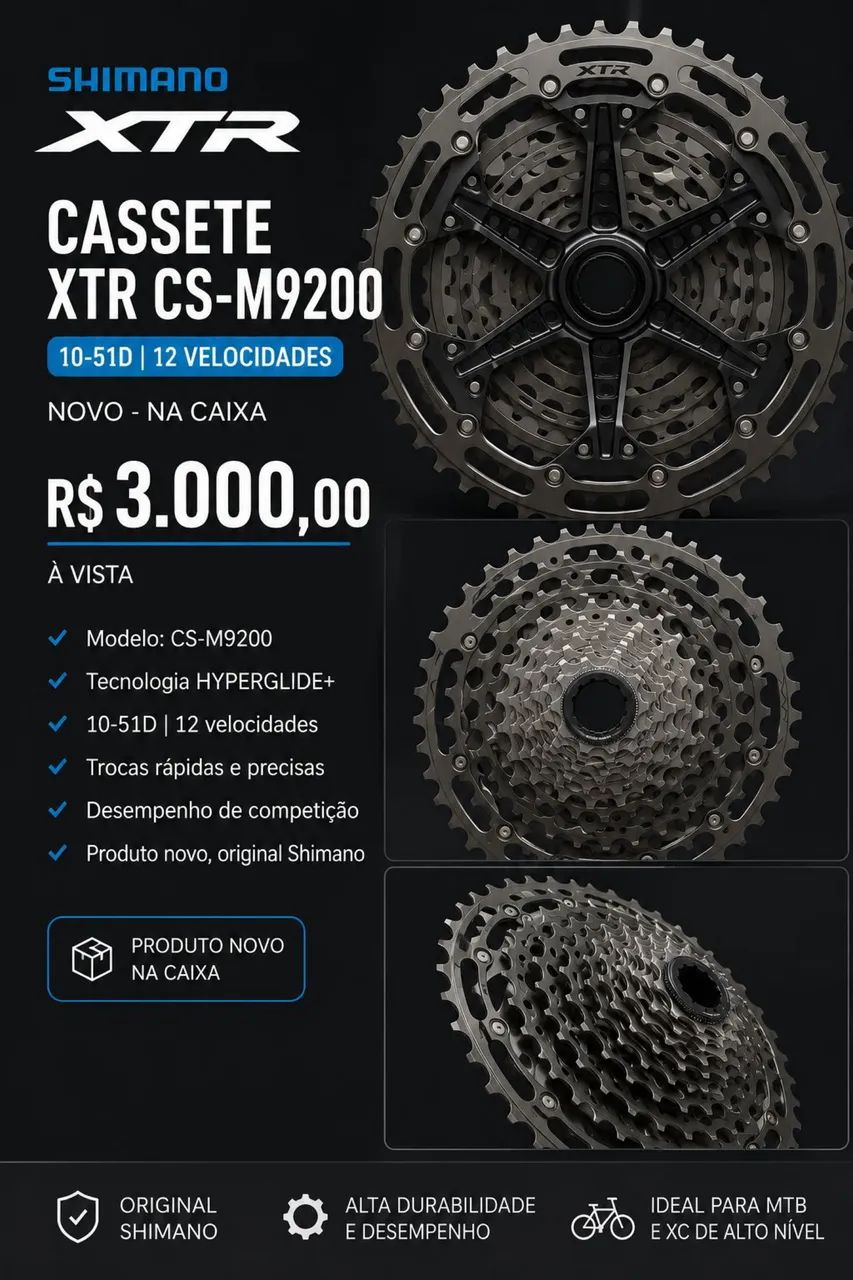 Cassete shimano xtr  - Foto 4