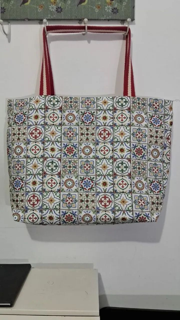 Bolsas artesanais novas 100% algodão 