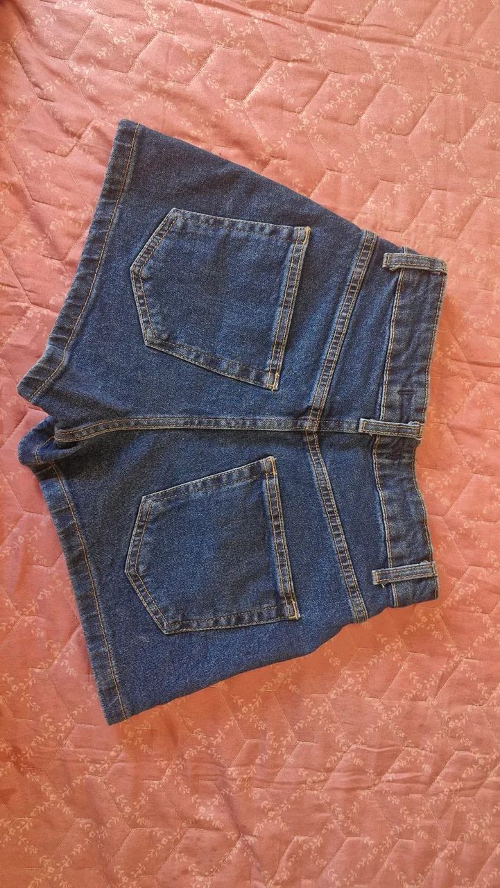 short saia jeans  - Foto 2