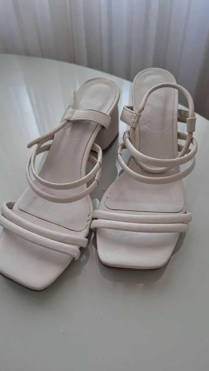 Sandália branca Sonho dos Pés - Foto 3