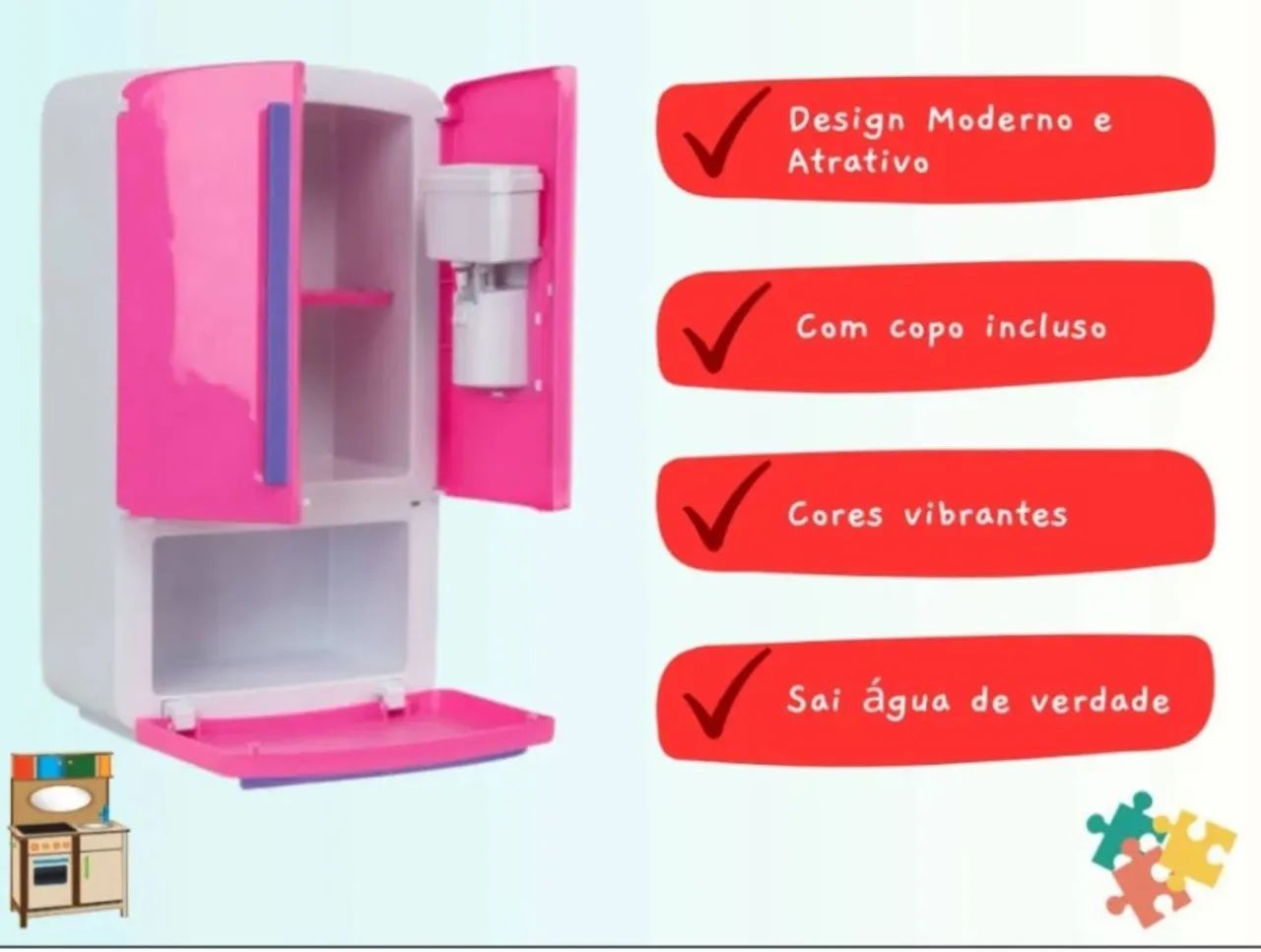 Miniatura de geladeira  - Foto 2