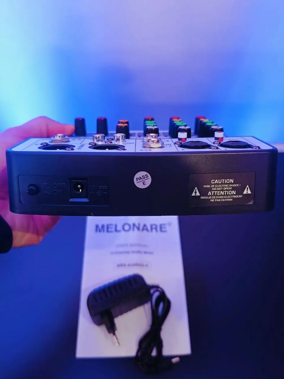 Melonare Mesa De Som 4 Canais Usb Bluetooth MP3 Compacta  - Foto 2