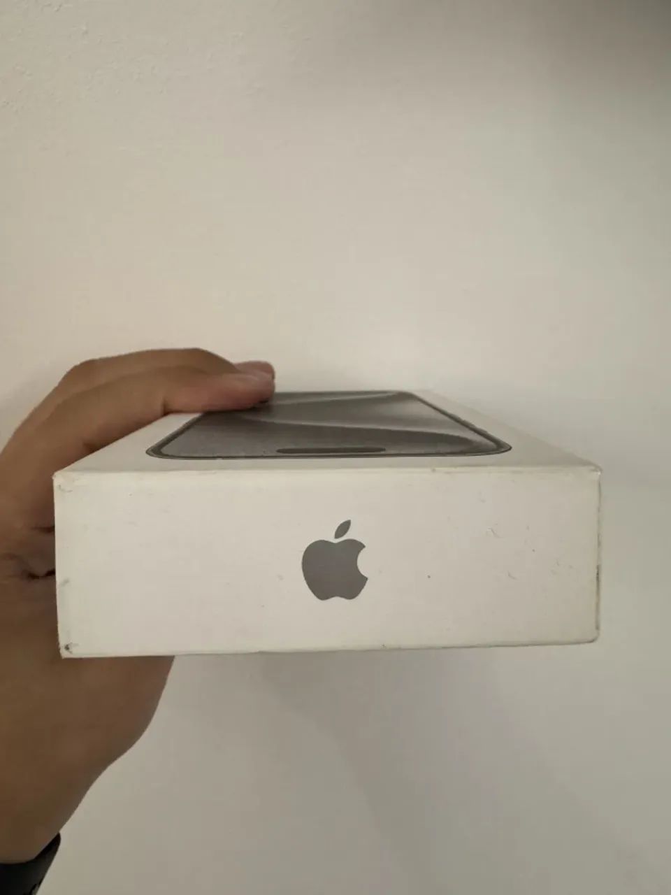 CAIXA DE IPHONE 15 PRO 128GB BRANCO  - Foto 4