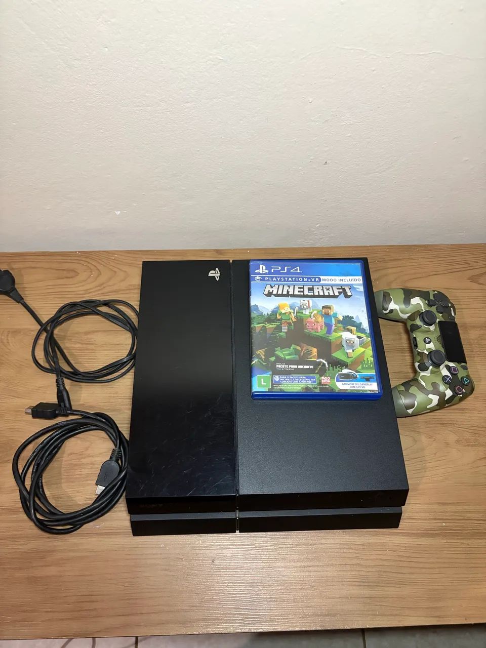 ps4 fat com jogo pra hj