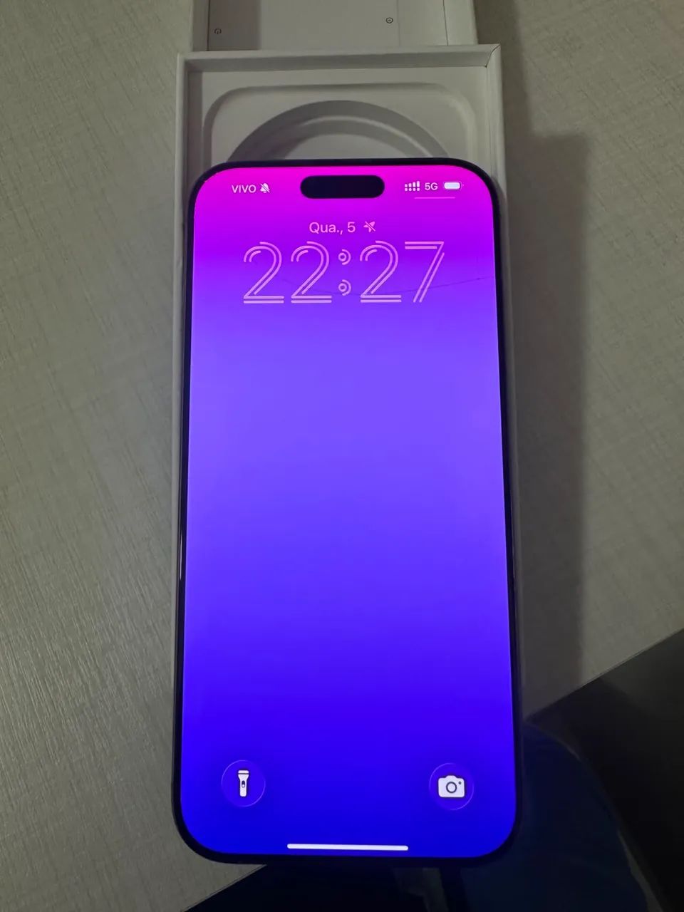 iPhone 16 pro max  - tela trincada - Foto 2