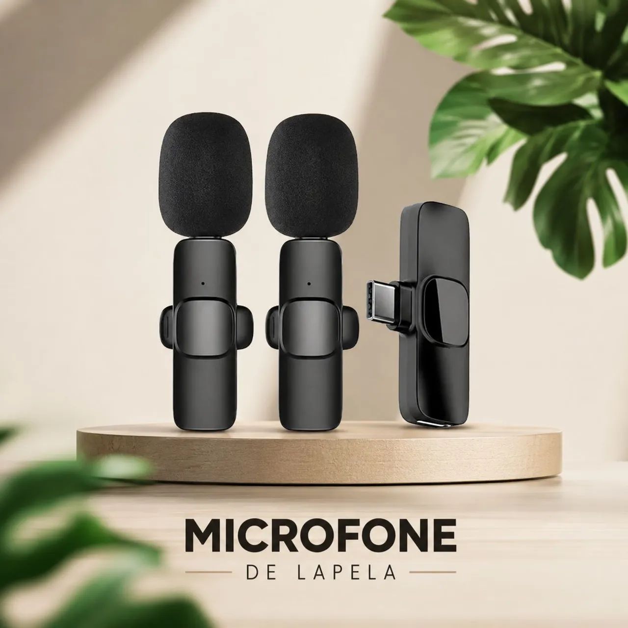 Microfone de lapela - Entrega Grátis 