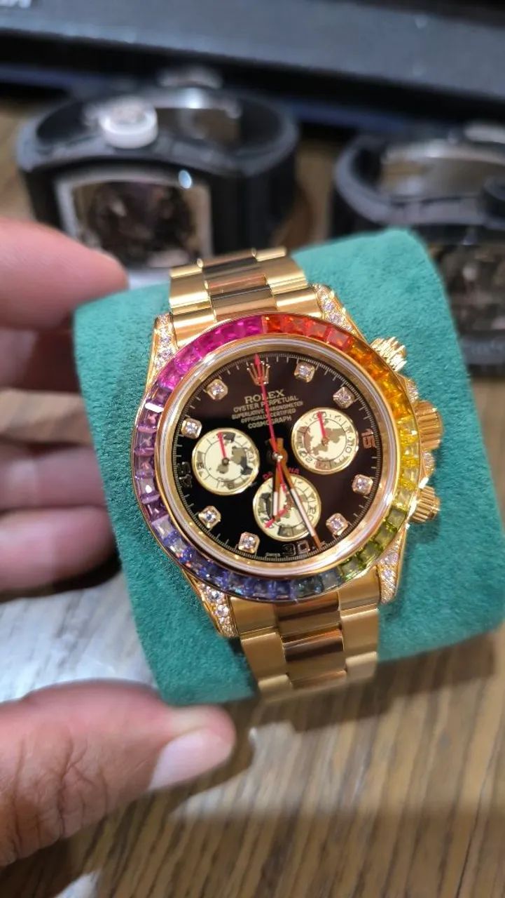Rolex Daytona Rainbow 7750