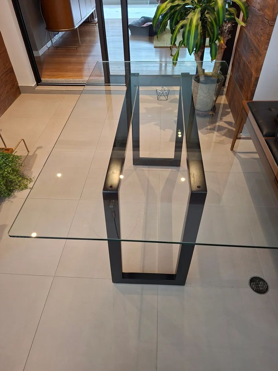 Mesa tampo de vidro - Foto 4