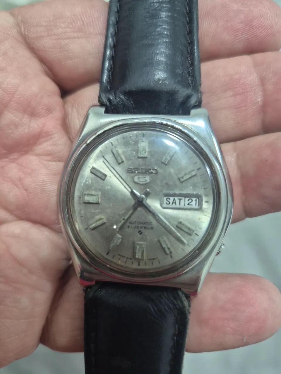 Relógio SEIKO 5 AUTOMÁTICO  PRATA   -   REVISADO - Foto 3