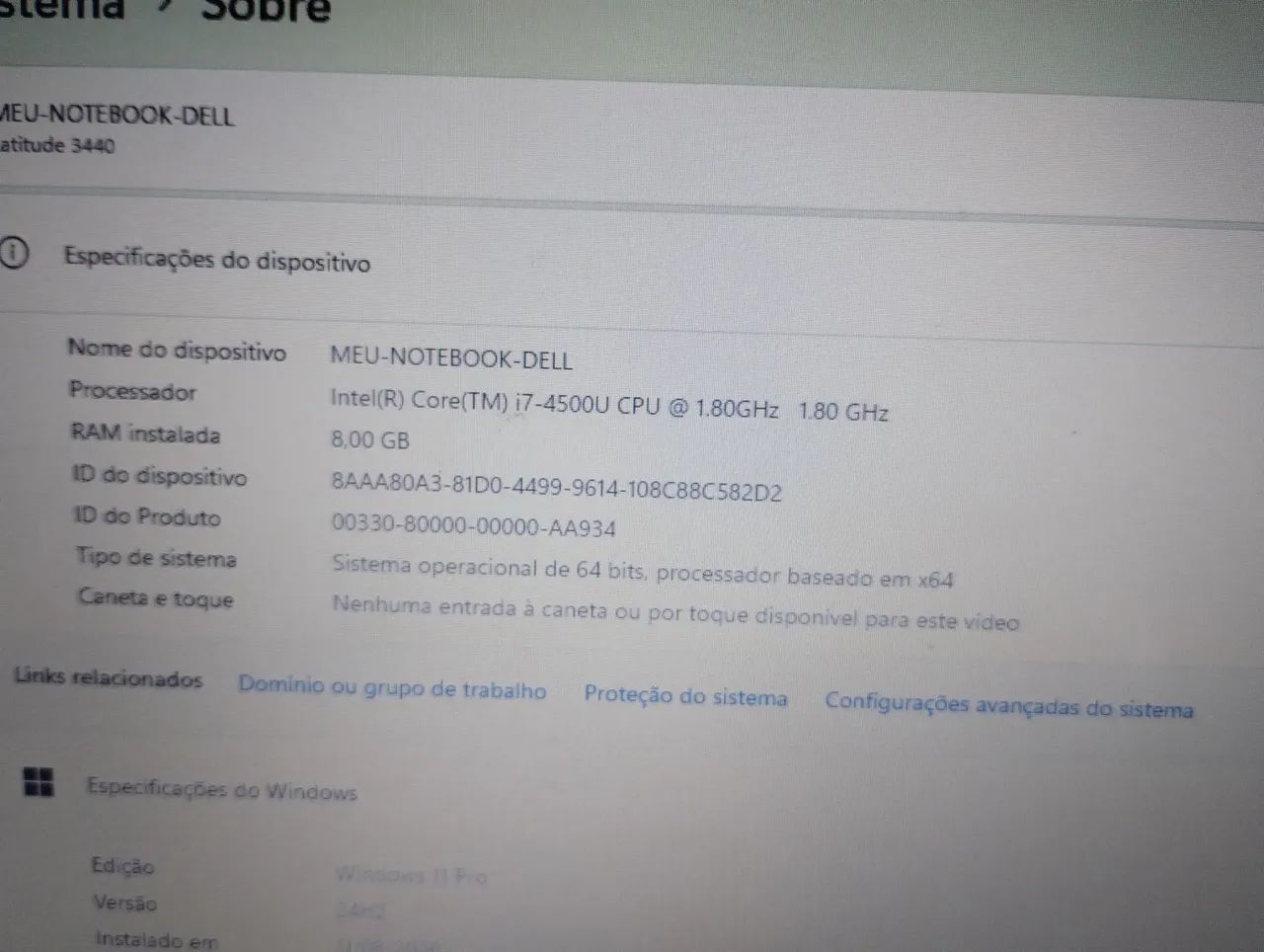 Notebook Dell Latitude 3440 - Foto 4