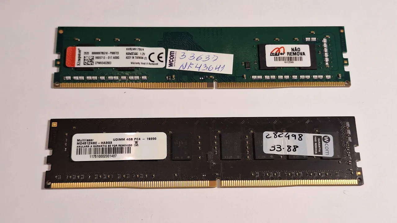 2x8gb Memória RAM Kllisre DDR4 3200MHz - Kit 16GB Dual Channel