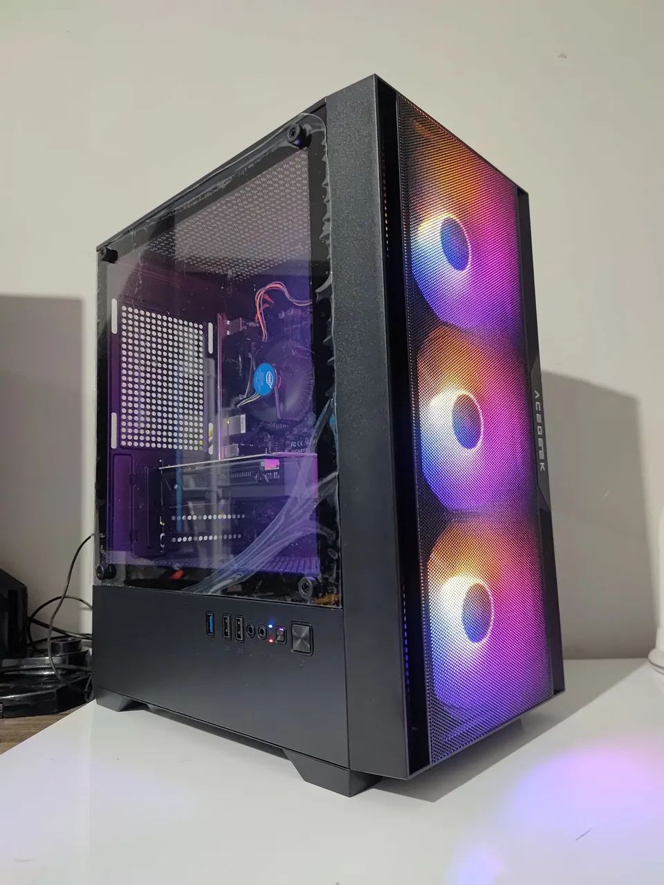 PC gamer i7 6700 + 8gb + 1 terabyte + gtx 1050ti 4gb gigabyte