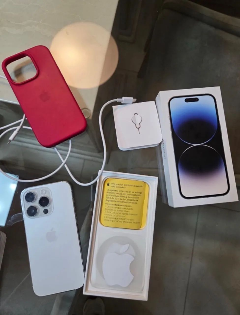 iPhone 14 Pro 256gb completo - Celulares e Smartphones - Centro