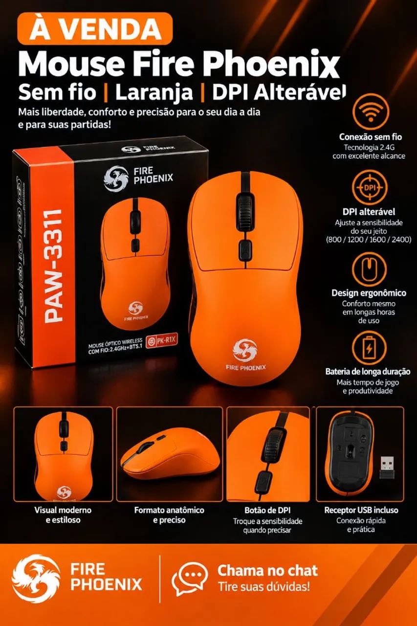 Mouse Fire phoenix