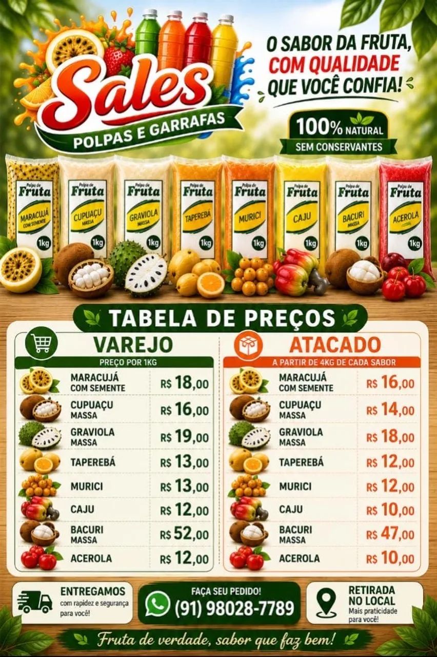 Garras+ poupas de frutas - Foto 3