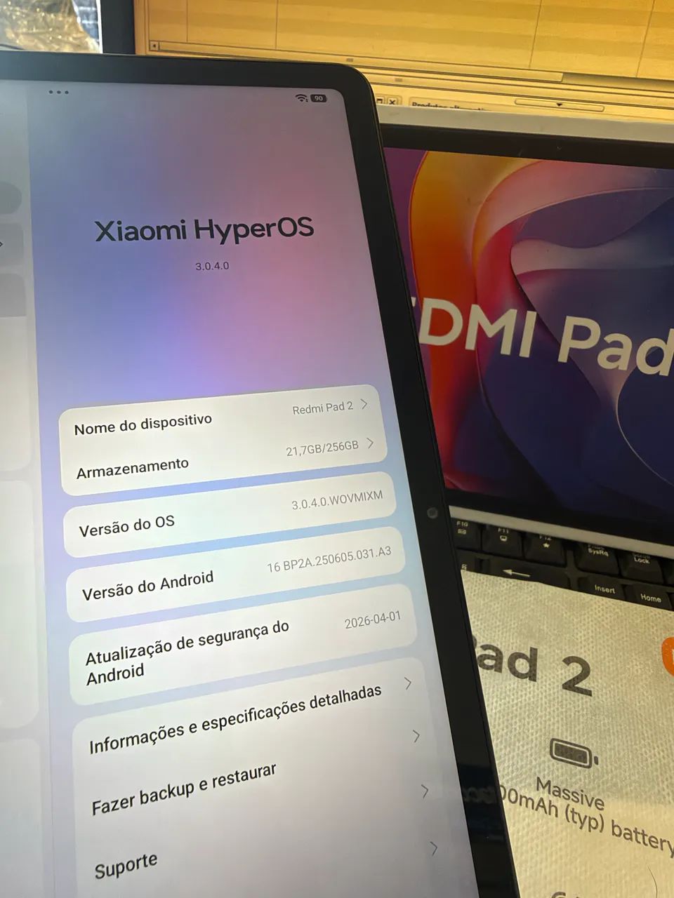 Redmi Pad 2 256GB - Foto 2