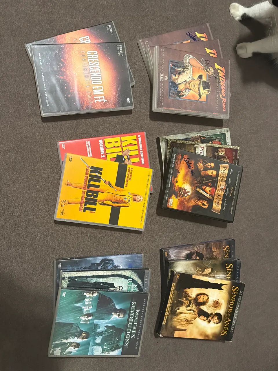 DVDs - cada sequência 