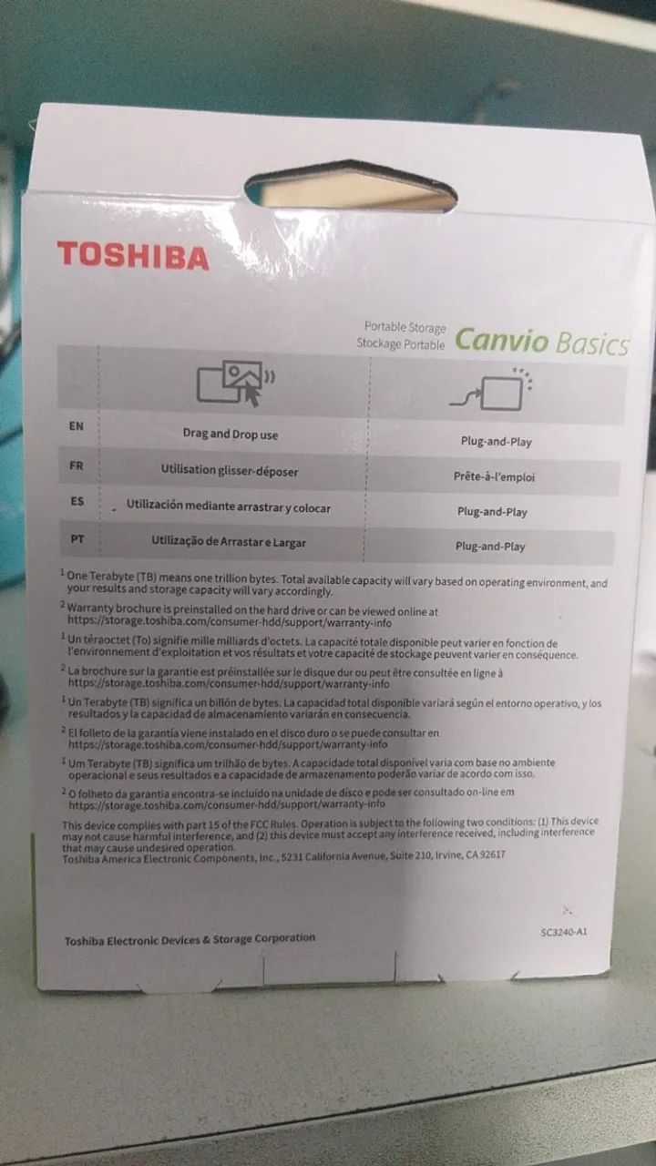 HD Toshiba 1TB - Foto 3