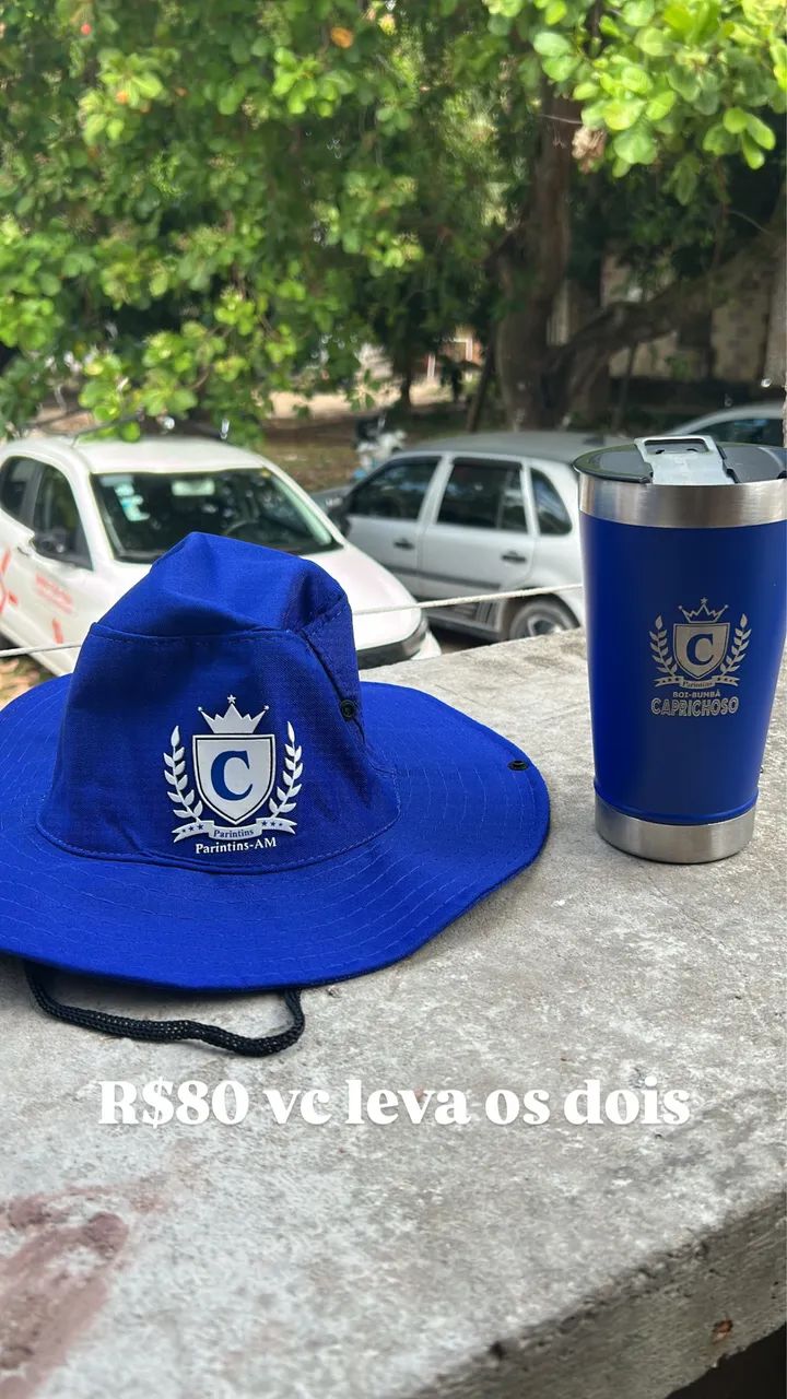 Copo e Chapéu do caprichoso  - Foto 4