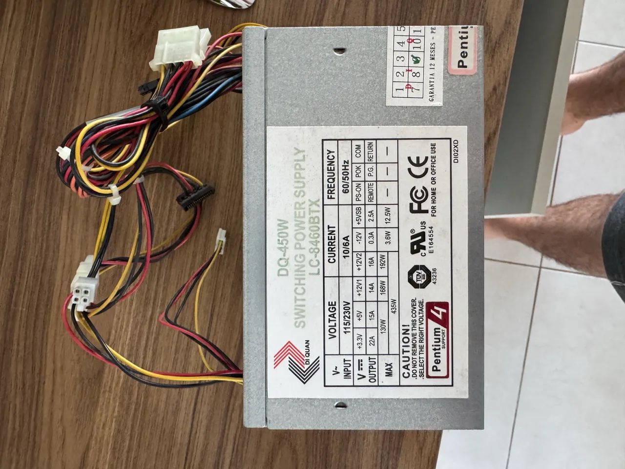 Fonte 450w Di Quan - Foto 2