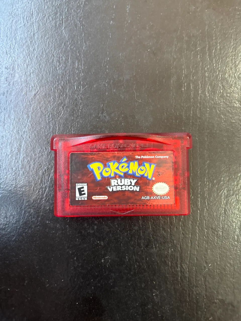 Cartucho Game Boy Advance Pokémon Ruby Version ORIGINAL