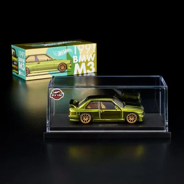Hot Wheels 1991  M3 RLC 緑。 Hot Wheels Rlc Exclusive 1991 Bmw M3 Verde - Hobbies e coleções
