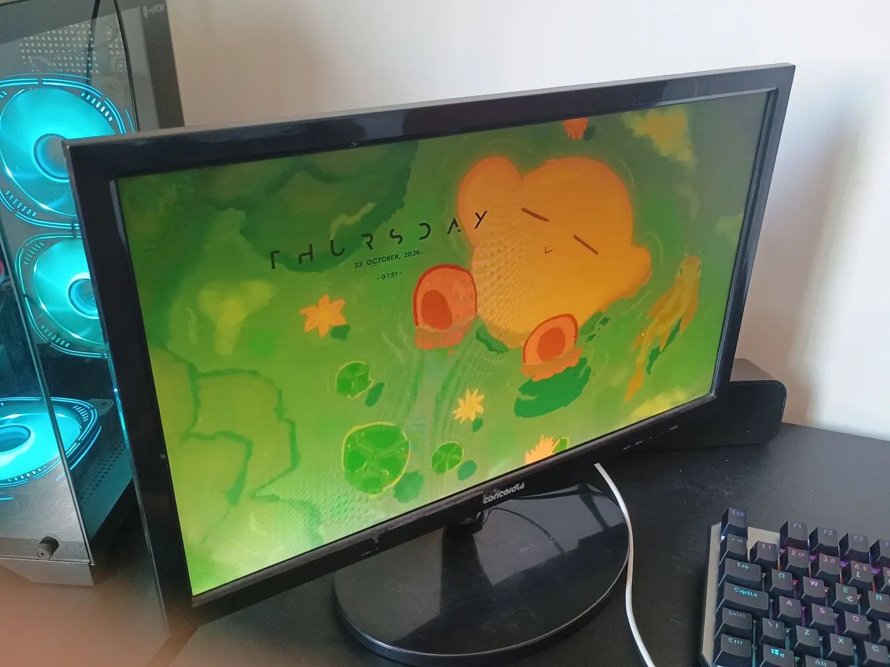 Monitores são 4 monitores.  - Foto 4