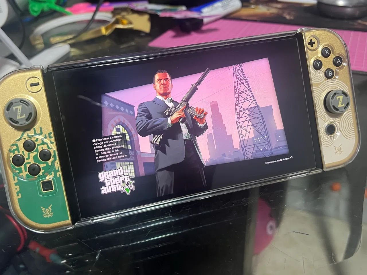 Nintendo Switch Oled desbloqueado  - Foto 5