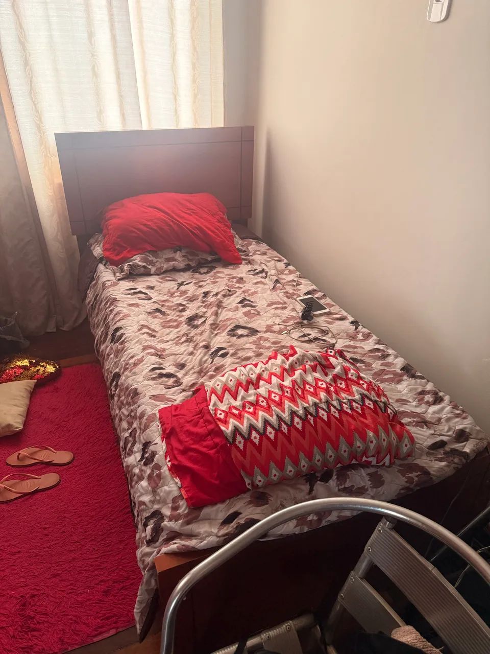 Cama de solteiro em madeira  - Foto 2