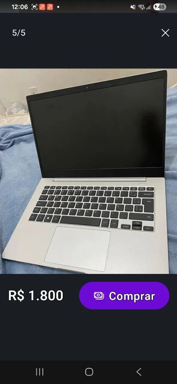 Notebook samsung go 