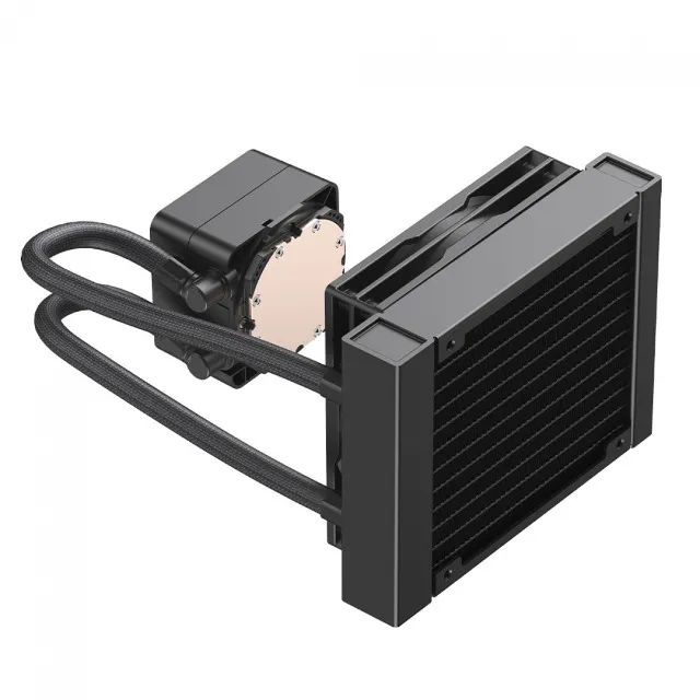 Water Cooler Gamer Ninja Yuki, ARGB, 120mm, Intel-AMD, Controladora, Black, 12x 16,08 - Foto 4