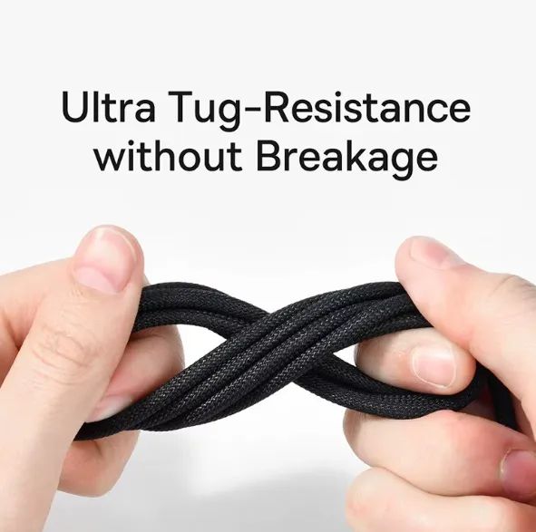 Cabo Baseus 100W Usb-A pra Usb-C 1M Lacrado - Foto 4