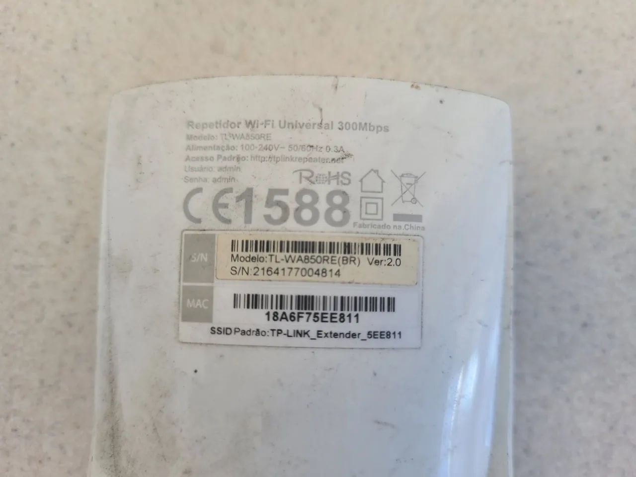 Repetidor de sinal Wi-Fi  - Foto 3