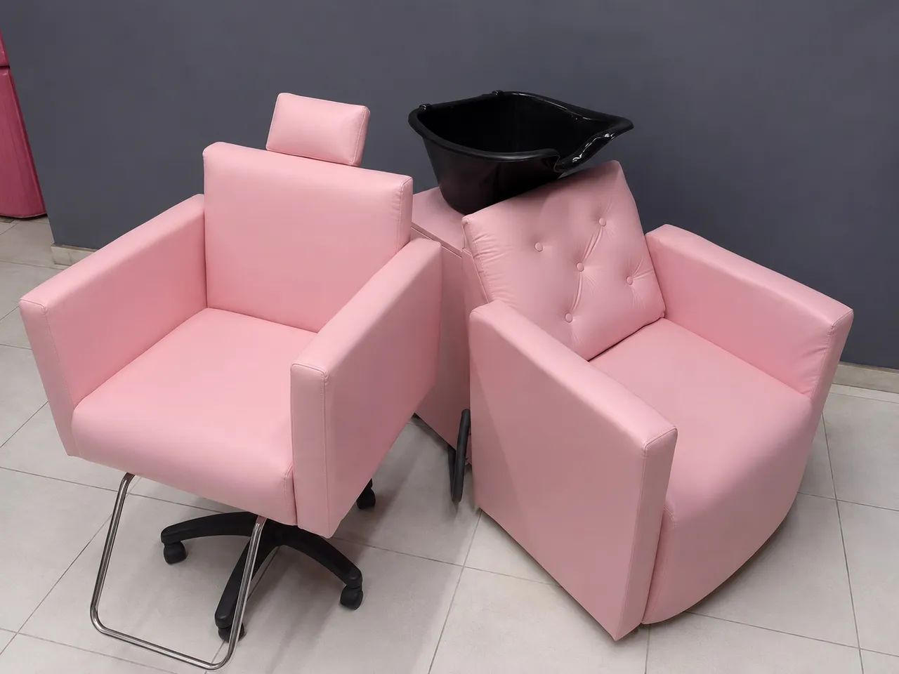  Lavatório | Ciranda de manicure | cadeira para cabeleireiro | Poltronas  - Foto 2