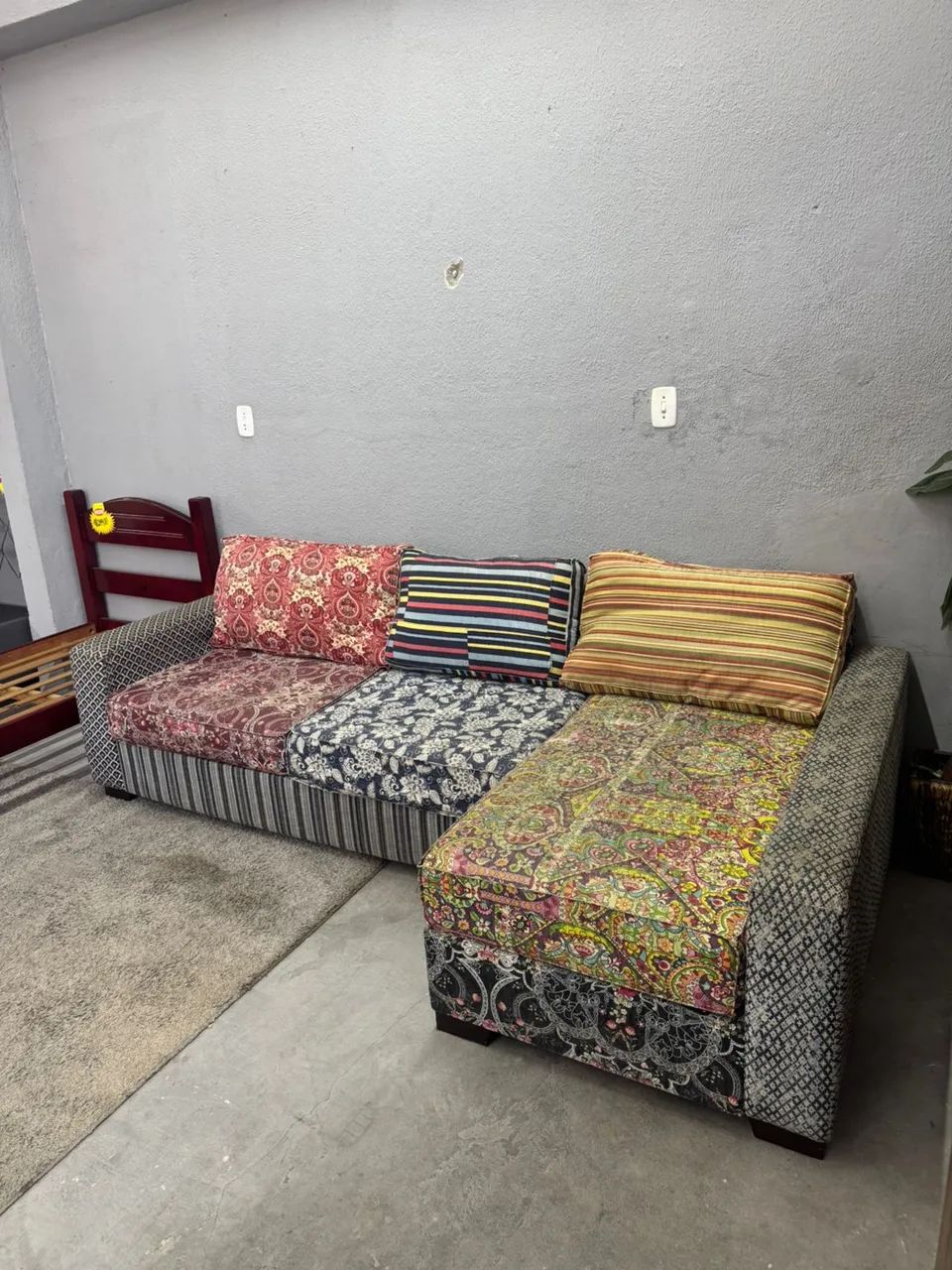 Sofá 3 lugares com chaise - Foto 4