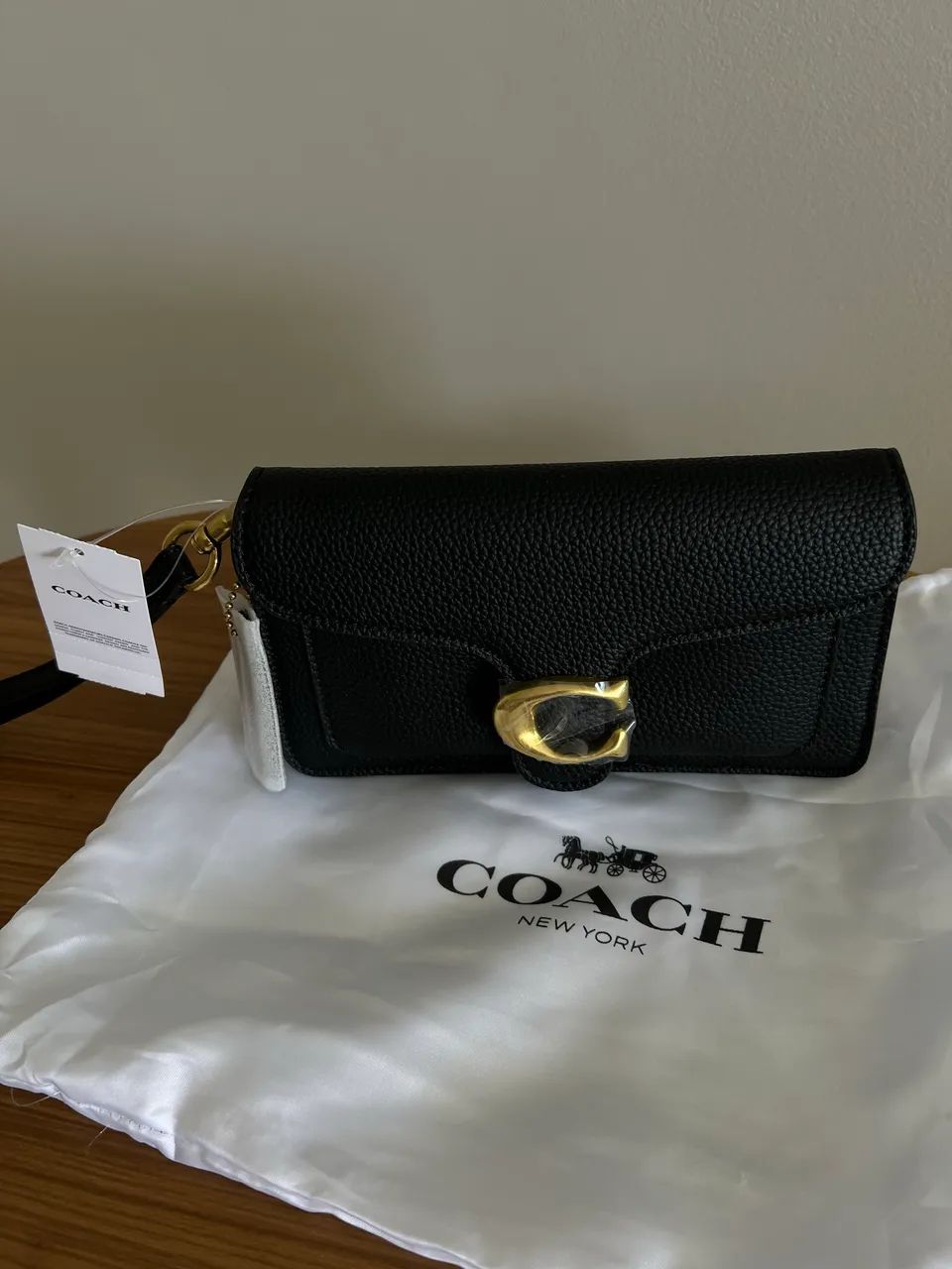Bolsa Coach Tabby 19 Preta original - Foto 5