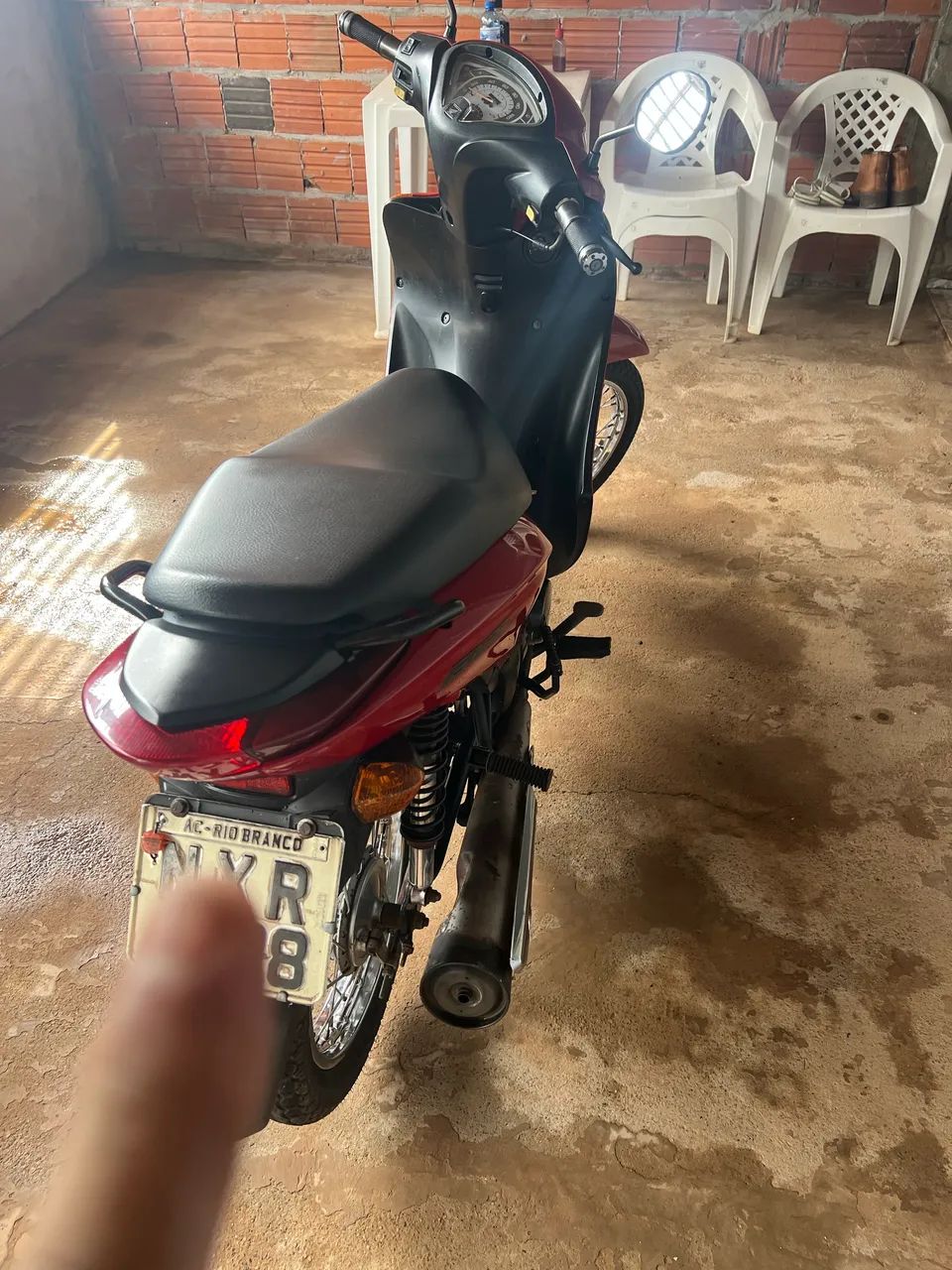 Biz 100 pronta pra transferir  - Foto 3