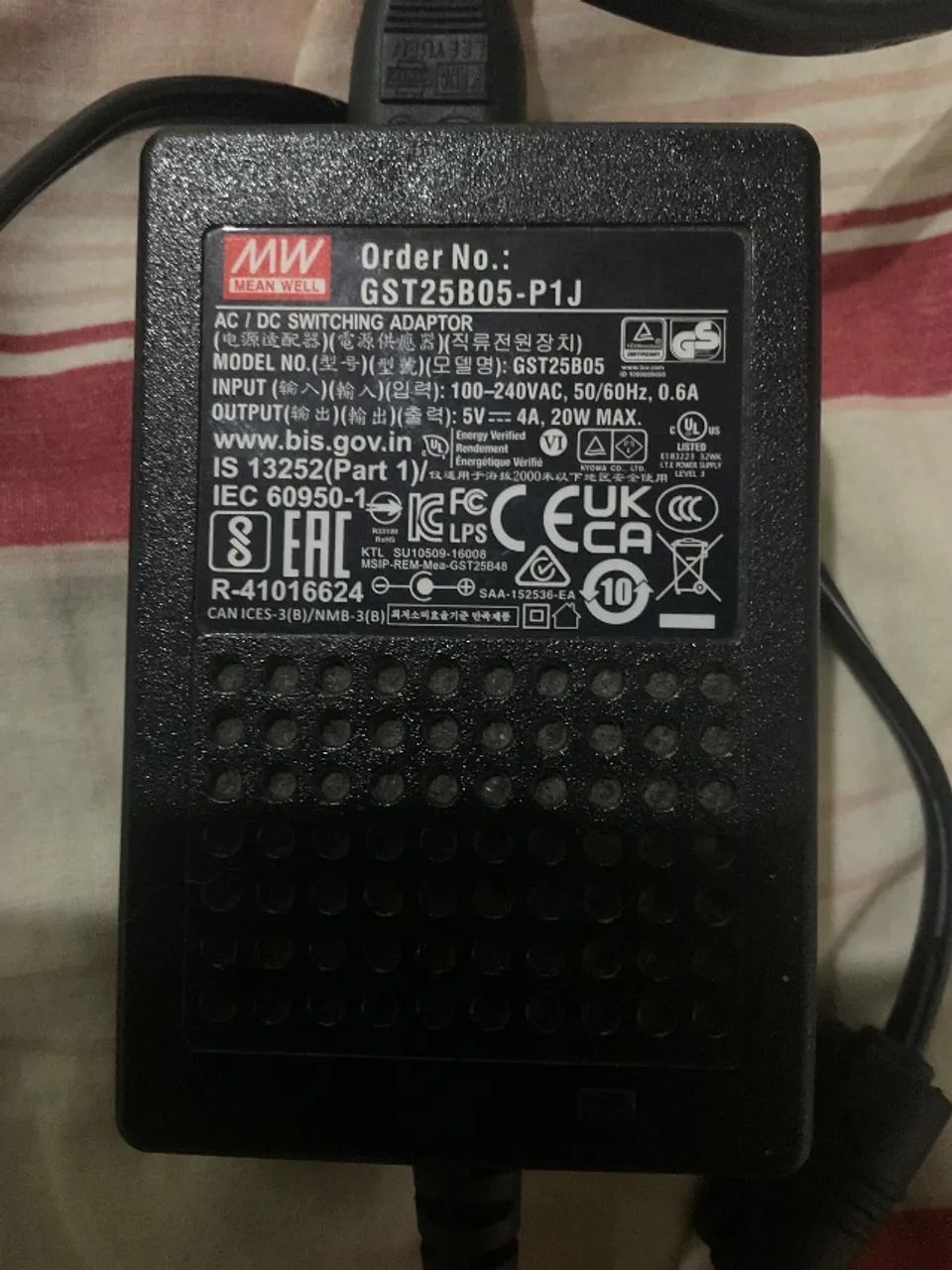 Fonte Mean Well para Mister FPGA