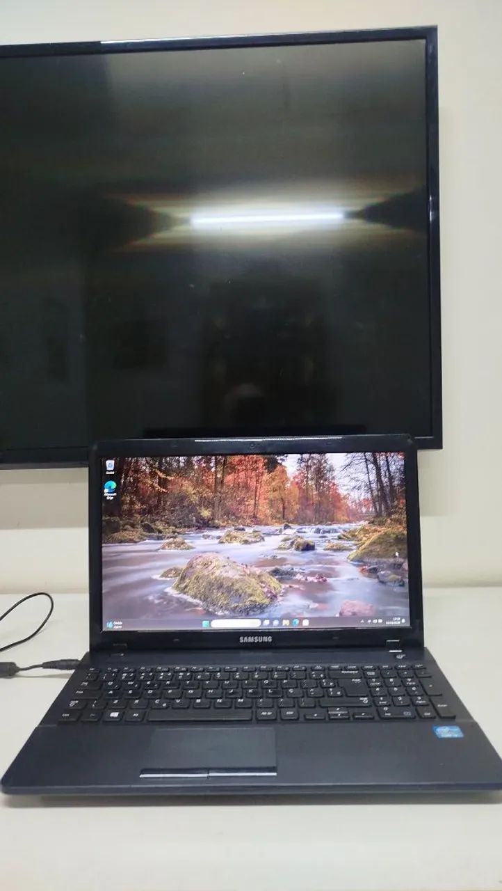 Notebook Samsung i3 tela 16, com SSD e 8gb de memória 