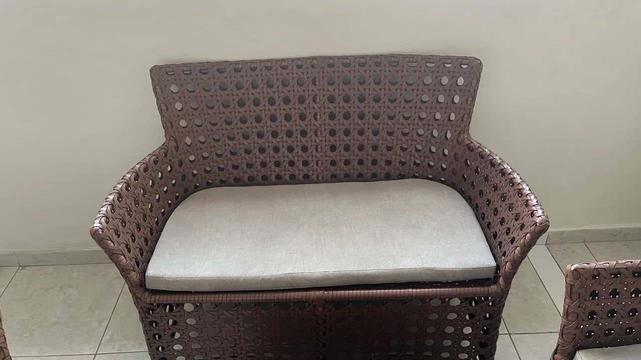 Conjunto móveis varanda/area externa